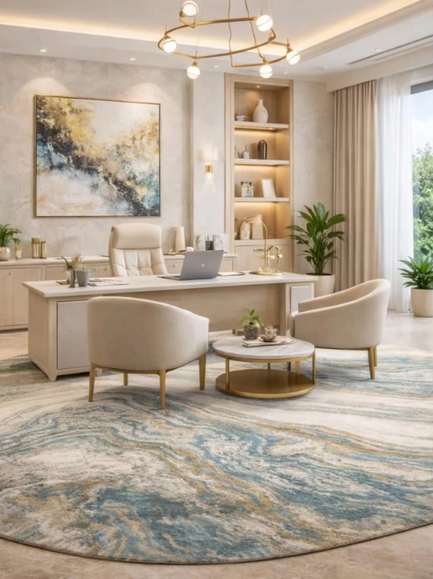 Interior visualisation study of a residential space